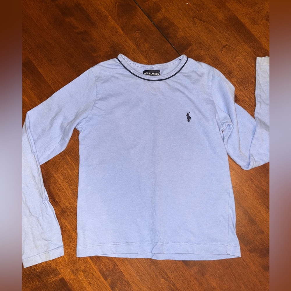 Polo by Ralph Lauren Kids Blue Long Sleeve Shirt